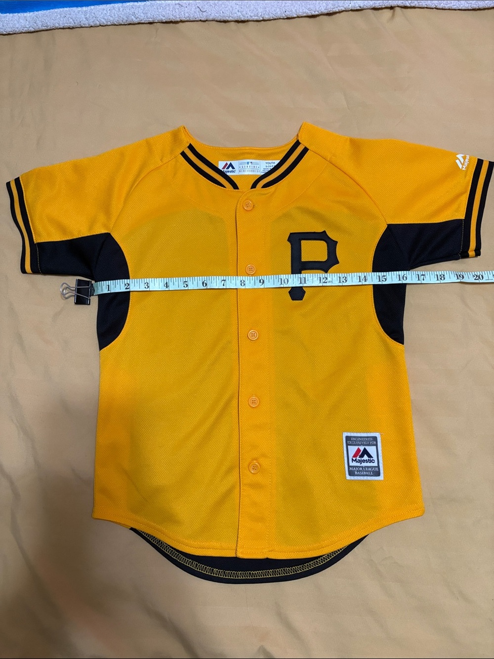 Pittsburgh Pirates Andrew McCutchen Baseball Jersey Youth Small - Picture 5 of 6